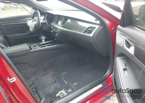 2018 Genesis G80 3.3T Sport from USA, damaged, VIN KMHGN4JB7JU256505